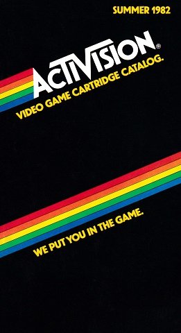 Activision Video Game Cartridge Catalog (Summer 1982)