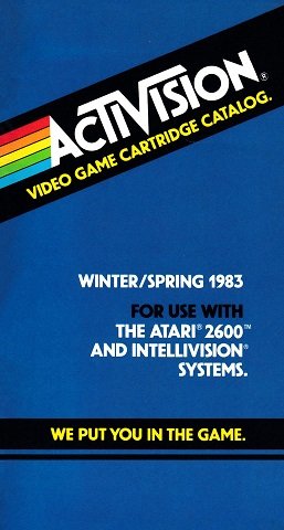 Activision Video Game Cartridge Catalog (Winter-Spring 1983)