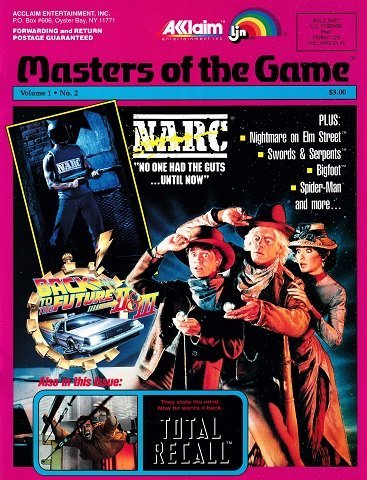More information about "Acclaim Masters of the Game Volume 1 Number 2 (1990)"