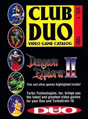 Club Duo Video Game Catalog Volume 1 (1993)