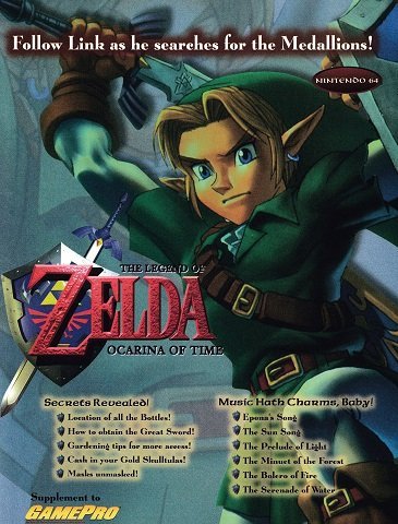 More information about "GamePro Supplement - The Legend of Zelda Ocarina of Time (February 1999)"