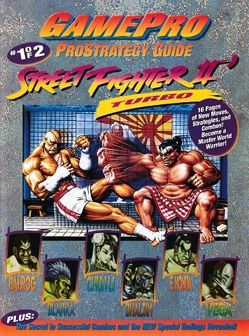 GamePro ProStrategy Guide - Street Fighter II Turbo #1 of 2 (September 1993)
