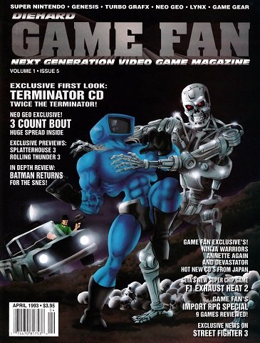 Die Hard Game Fan Volume 1 Issue 05 (April 1993)