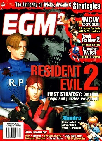 More information about "EGM2 Issue 44 (February 1998)"