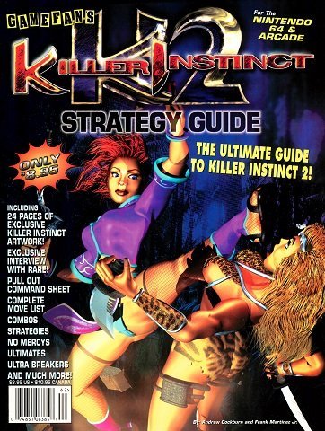 More information about "Gamefan's Killer Instinct 2 Strategy Guide"
