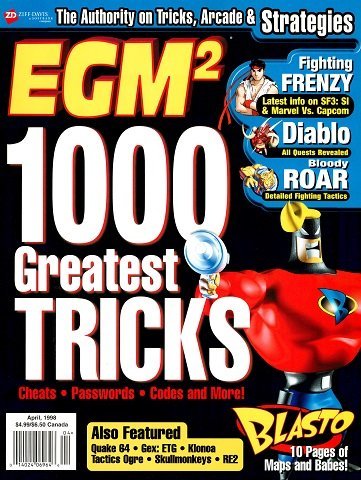 More information about "EGM2 Issue 46 (April 1998)"