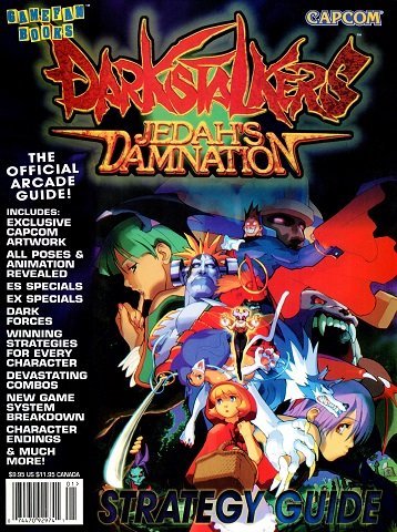 More information about "GameFan Books Darkstalkers - Jedah's Damnation Strategy Guide"