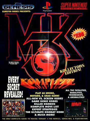 Mortal Kombat II Kollectors Magazine (1994) comic books