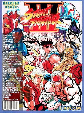 More information about "GameFan Books Street Fighter III Strategy Guide"