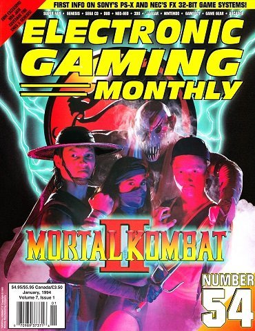 More information about "Electronic Gaming Monthly Issue 054 (January 1994)"