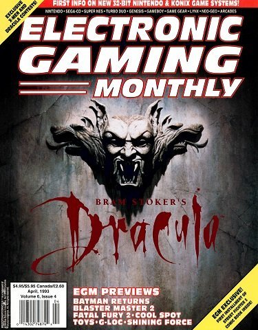 More information about "Electronic Gaming Monthly Issue 045 (April 1993)"