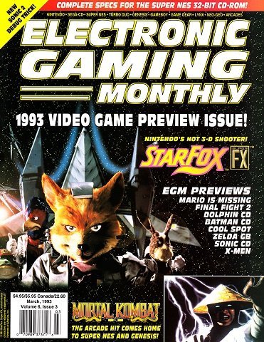 More information about "Electronic Gaming Monthly Issue 044 (March 1993)"