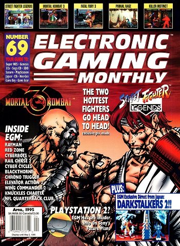 Electronic Gaming Monthly Issue 69 (April 1995)