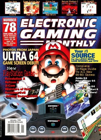 More information about "Electronic Gaming Monthly Issue 078 (January 1996)"