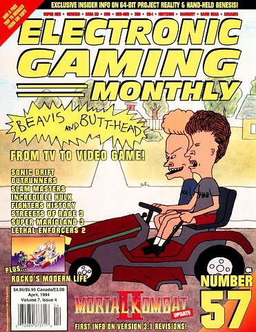 More information about "Electronic Gaming Monthly Issue 057 (April 1994)"