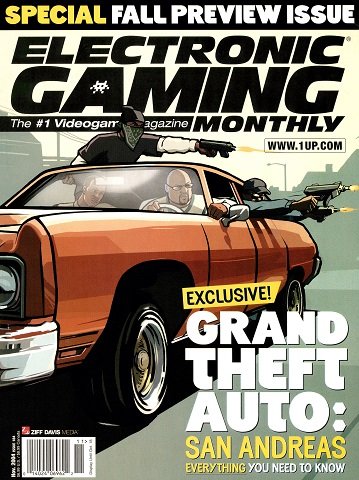 More information about "Electronic Gaming Monthly Issue 184 (November 2004)"
