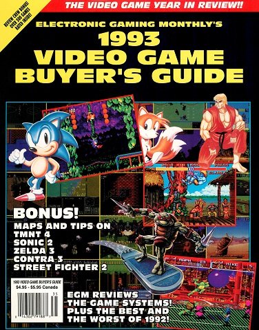 Electronic Gaming Monthly's 1993 Video Game Buyer's Guide