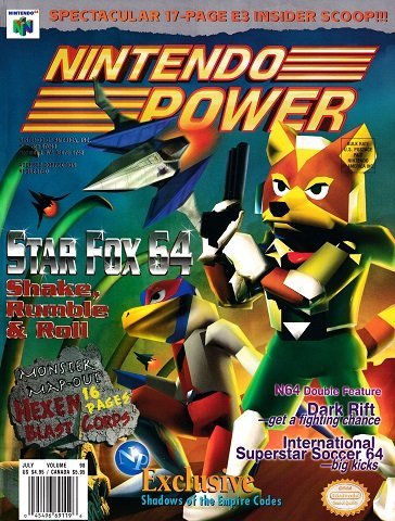 More information about "Nintendo Power Issue 098 (July 1997)"