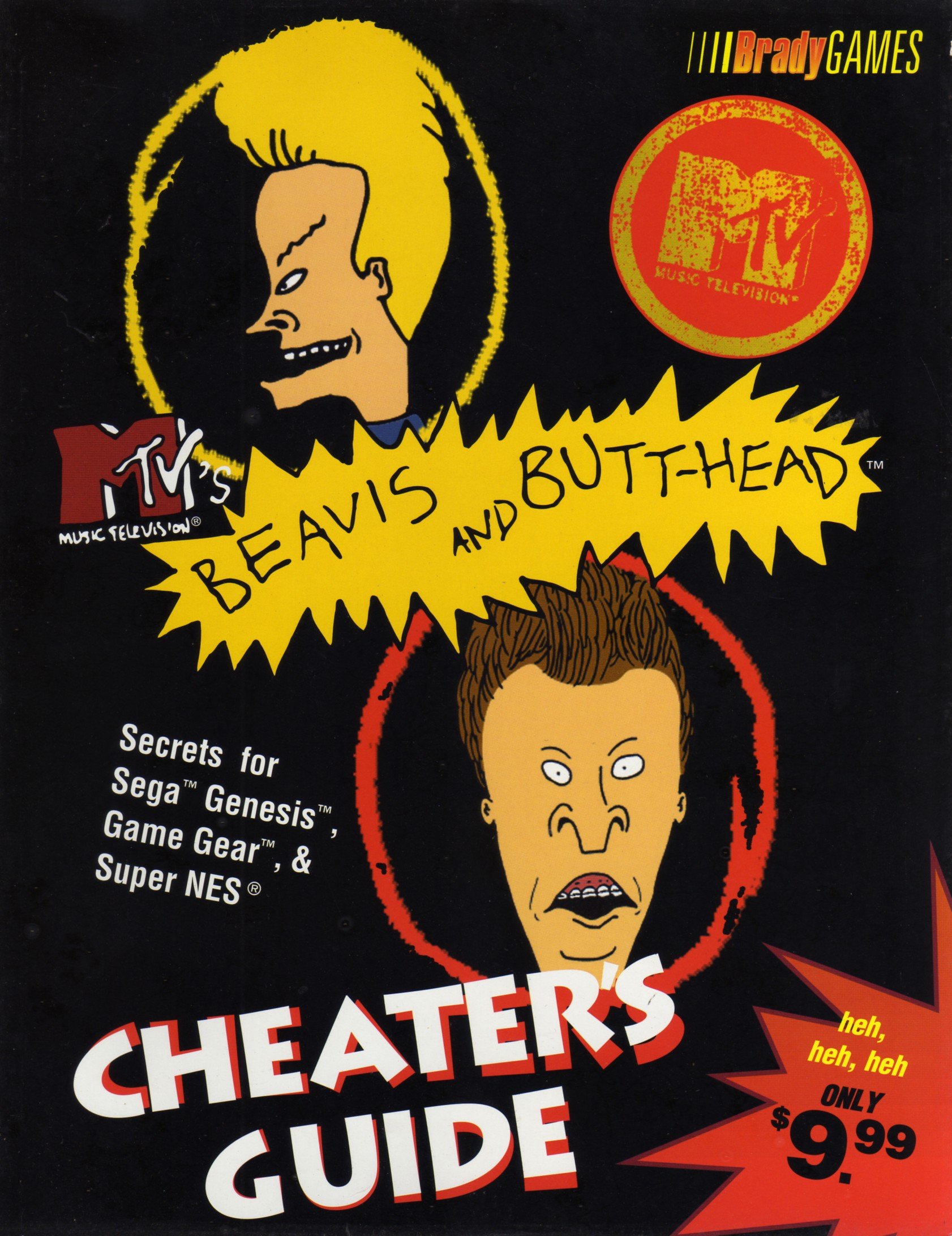 More information about "Beavis and Butt-Head Cheater's Guide"