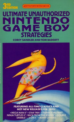 More information about "Ultimate Unauthorized Nintendo Game Boy Strategies, 3rd Edition"