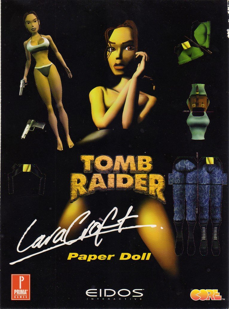 Lara Croft Paper Doll