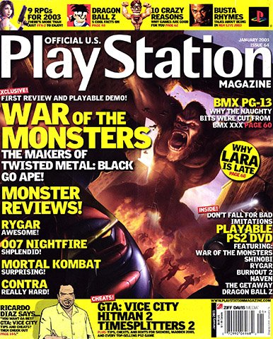 Official U.S. Playstation Magazine Issue 064 (January 2003)