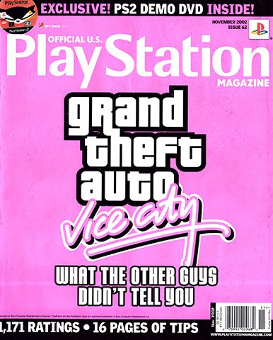 Official U.S. Playstation Magazine Issue 062 (November 2002)