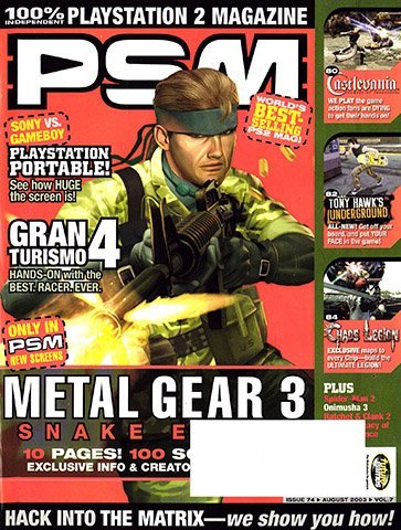 More information about "PSM Issue 074 (August 2003)"