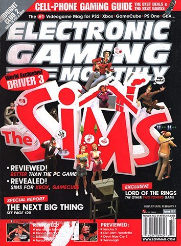 More information about "Electronic Gaming Monthly Issue 163 (February 2003)"