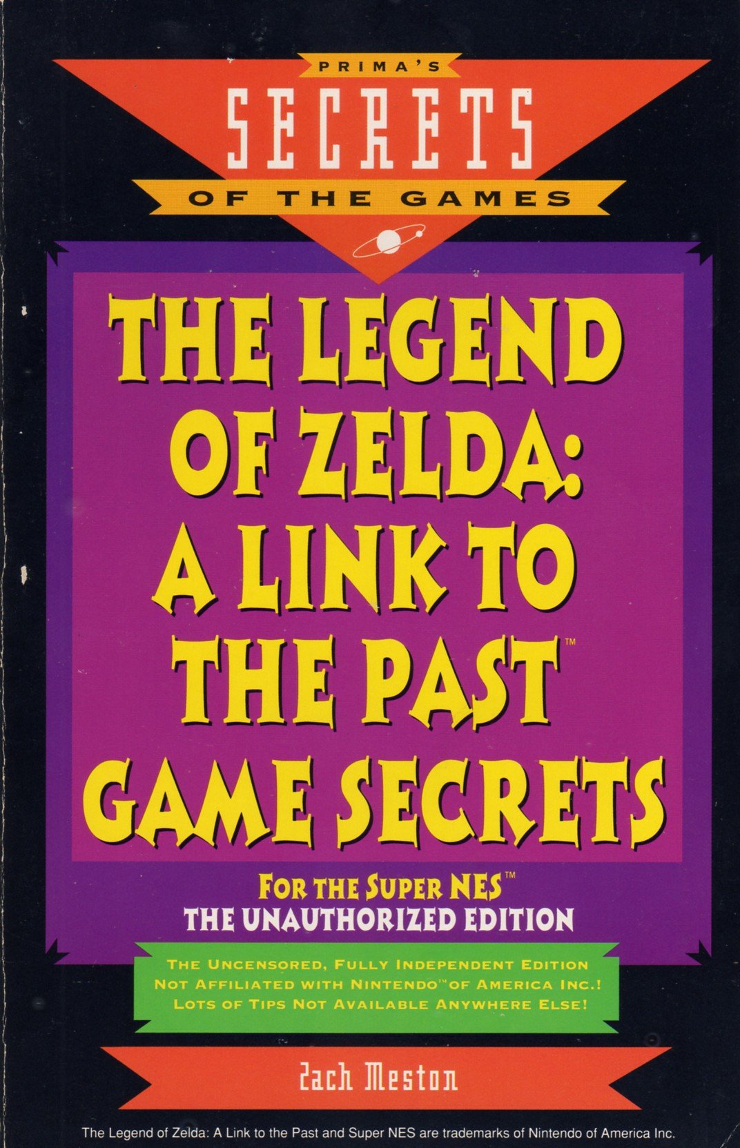 Legend of Zelda: A Link to the Past Game Secrets