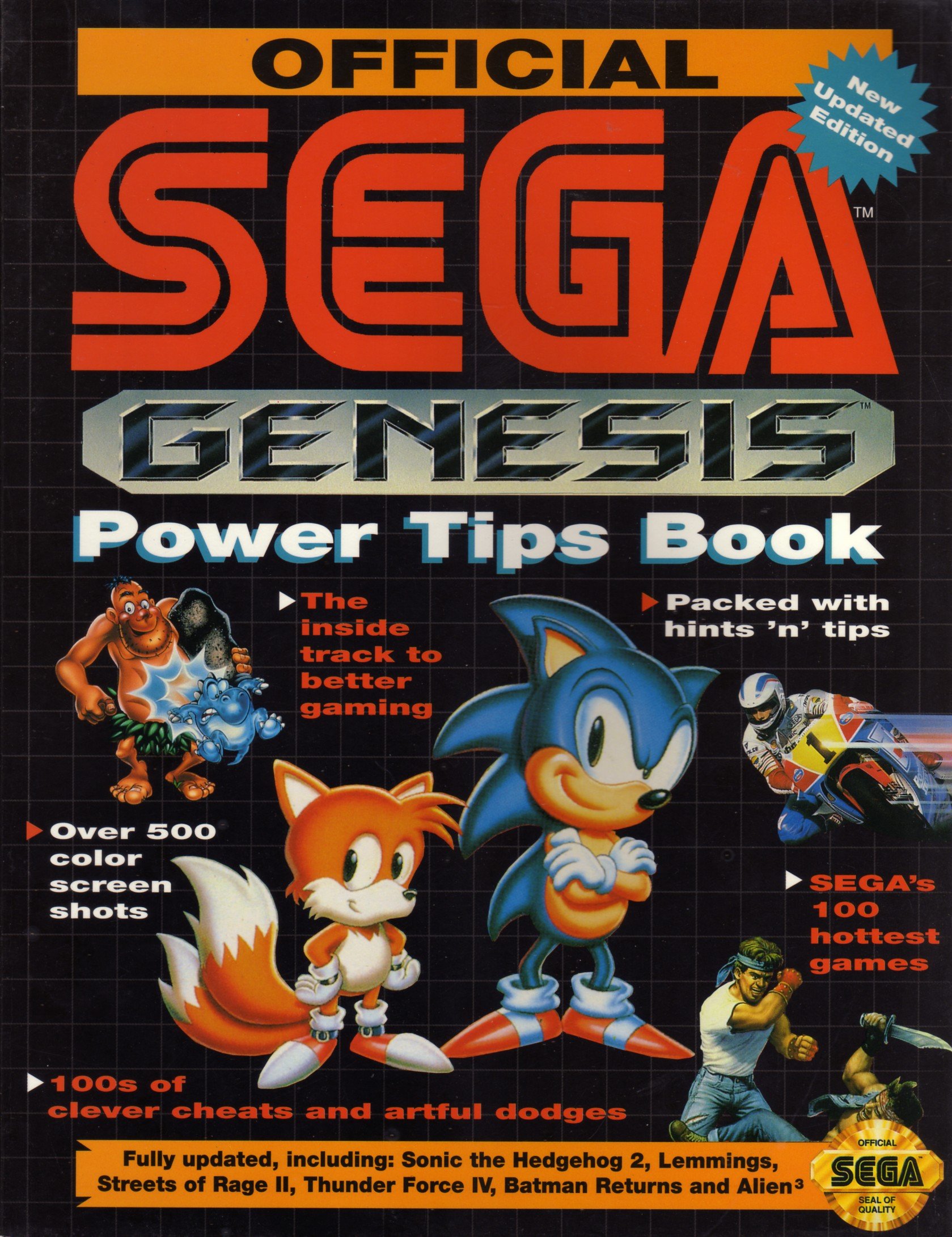 More information about "Official Sega Genesis Power Tips Book (New and Updated Edition)"