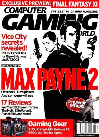 More information about "Computer Gaming World Issue 230 (September 2003)"