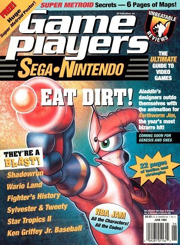 More information about "Game Players Issue 060 (June 1994)"