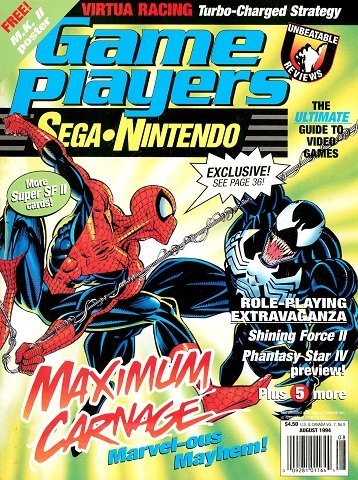 More information about "Game Players Issue 062 (August 1994)"