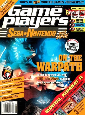 More information about "Game Players Issue 063 (September 1994)"