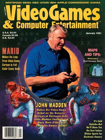 Video Games & Computer Entertainment Issue 24 (January 1991)