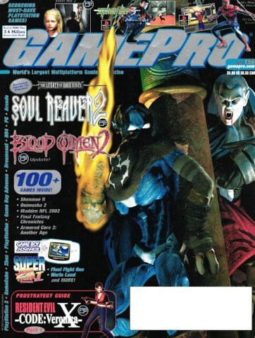 More information about "GamePro Issue 156 (September 2001)"