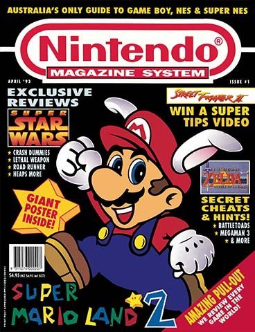 More information about "Nintendo Magazine System (AUS) Issue 001 (April 1993)"
