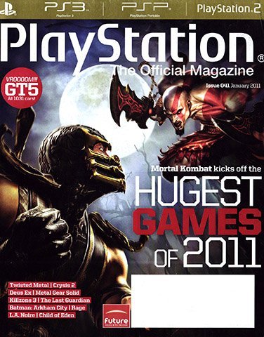 More information about "Playstation: The Official Magazine Issue 41 (January 2011)"