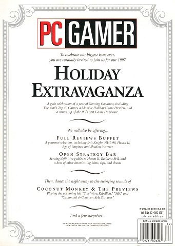 More information about "PC Gamer Issue 043 Vol. 4, No. 12 (December 1997)"