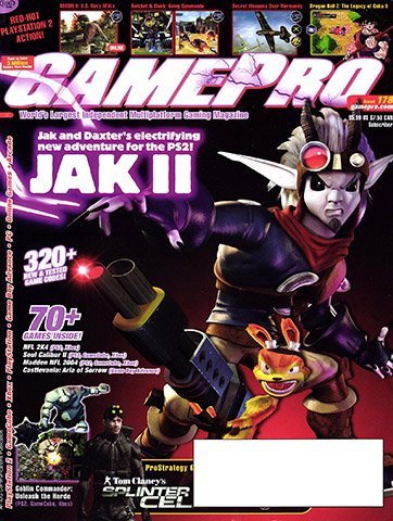 More information about "GamePro Issue 178 (July 2003)"