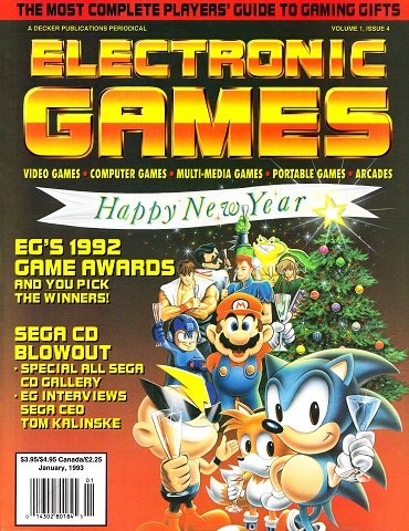 Electronic Games LC2 Issue 04 (January 1993)