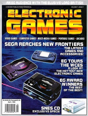 More information about "Electronic Games LC2 Issue 07 (April 1993)"