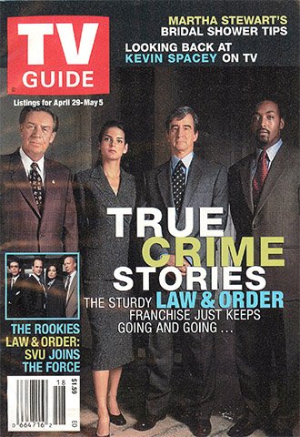 TV Guide Canada Volume 24 No. 18 Issue 1218 Eastern Ontario Edition (April 29, 2000)