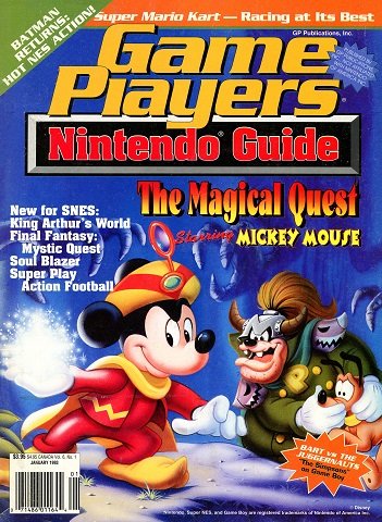 Game Players Nintendo Guide Vol.6 No.01 (January 1993)
