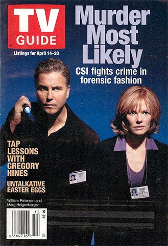 More information about "TV Guide Canada Volume 25 No. 15 Issue 1268 Eastern Ontario Edition (April 14, 2001)"