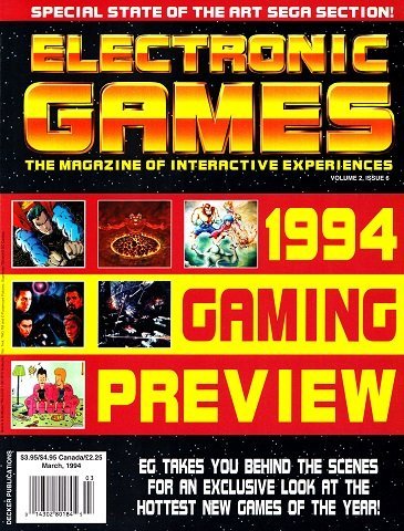 More information about "Electronic Games LC2 Issue 18 (March 1994)"