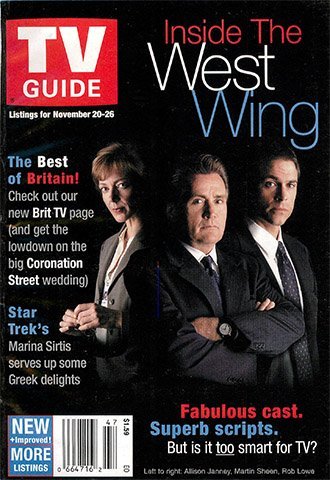 More information about "TV Guide Canada Volume 23 No. 47 Issue 1195 Eastern Ontario Edition (November 20, 1999)"