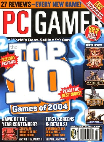 PC Gamer Issue 120 (February 2004)