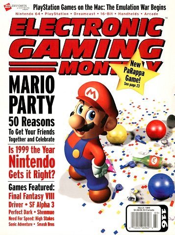 More information about "Electronic Gaming Monthly Issue 116 (March 1999)"